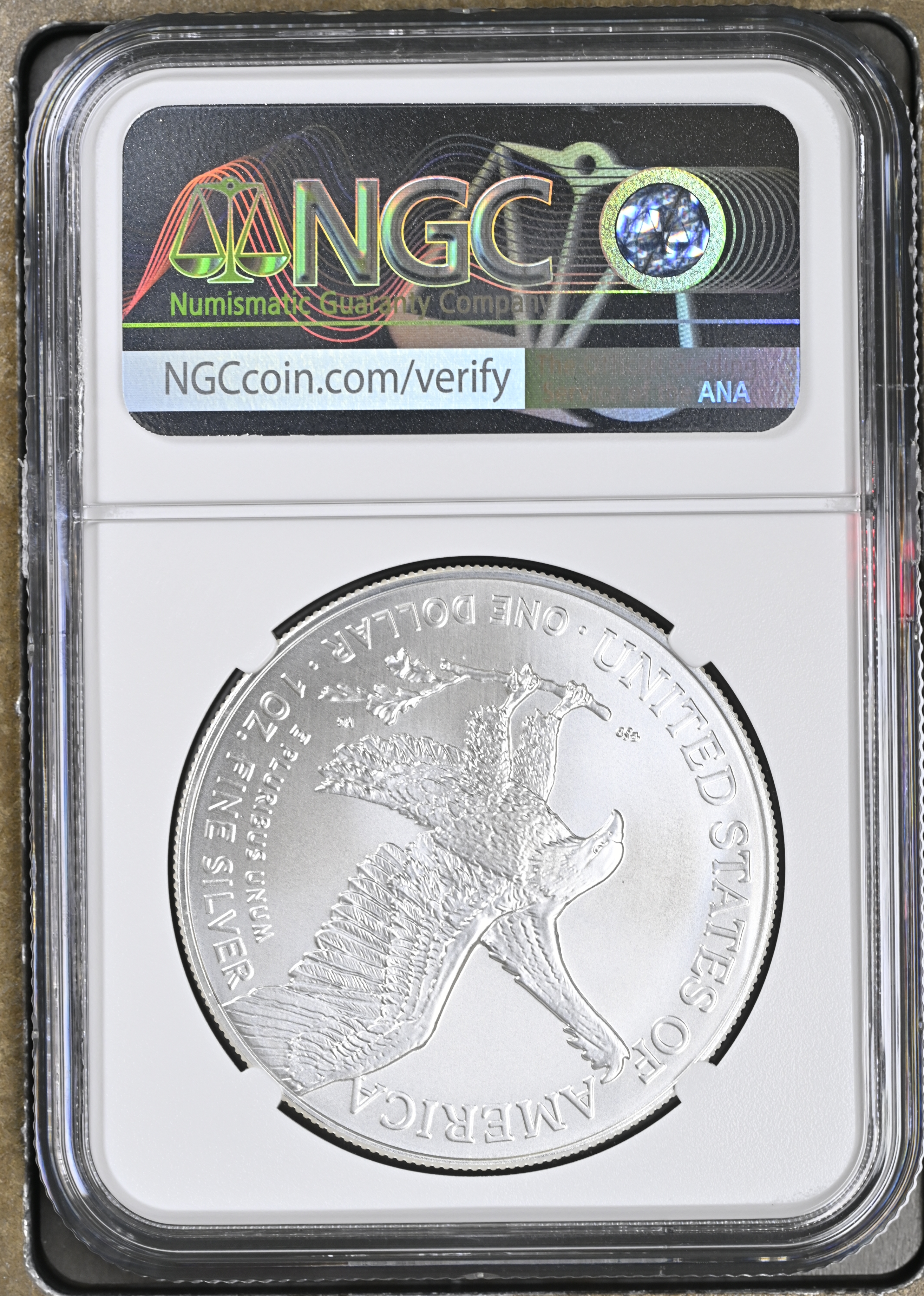 Reverse — United States Dollar 2026 — Cert 8694471-346