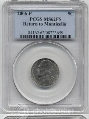 Obverse — United States 5 Cents 2002-P — Cert 08723659